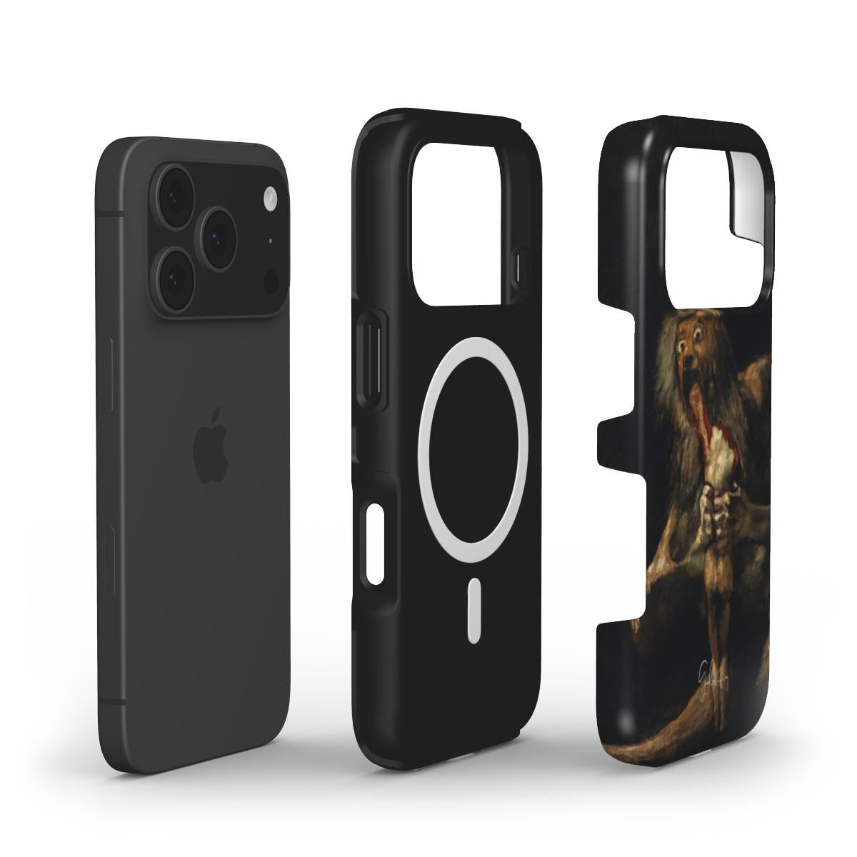 Saturn Devouring His Son by Francisco Goya MagSafe iPhone Case