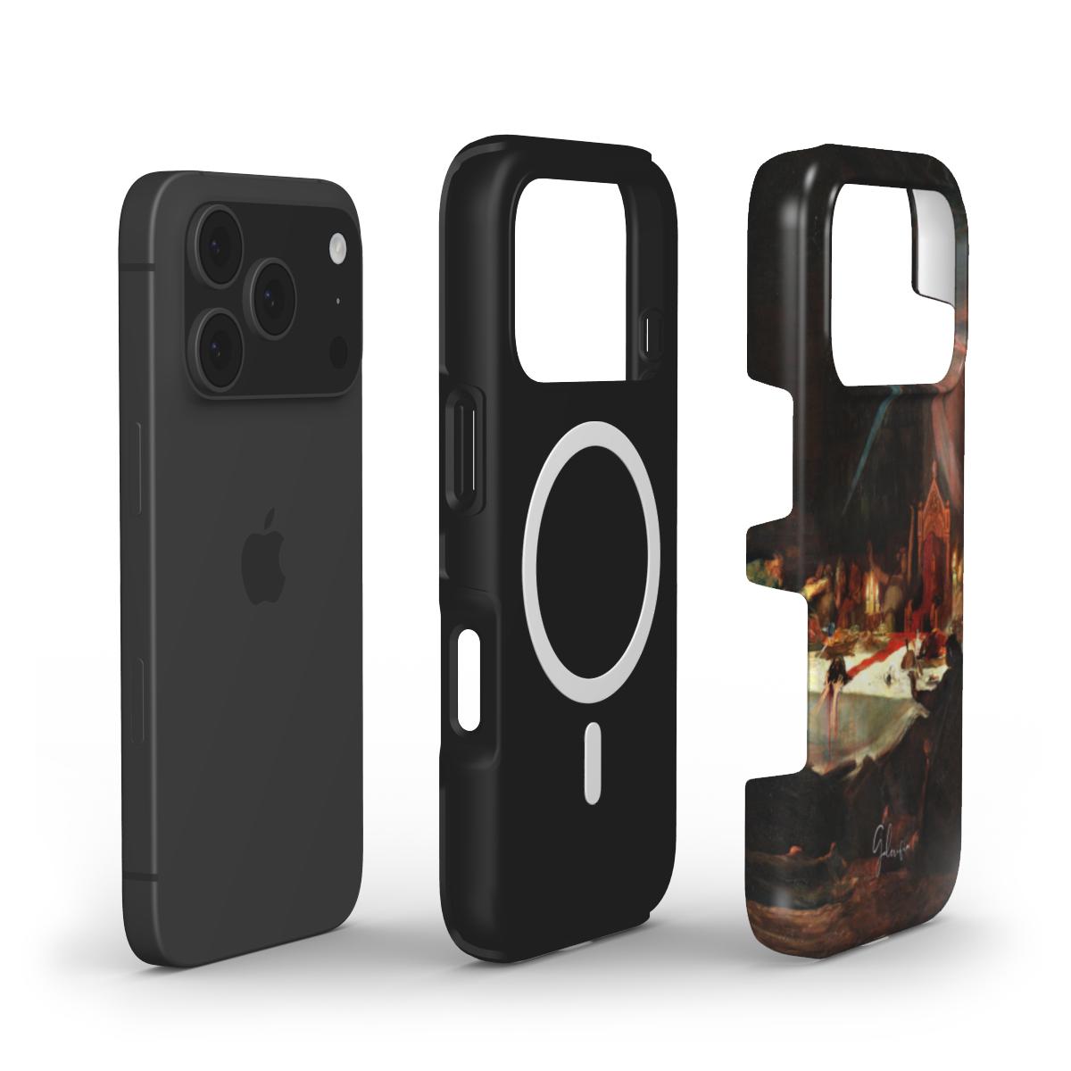 The Black Mass by Martin van Maële MagSafe iPhone Case