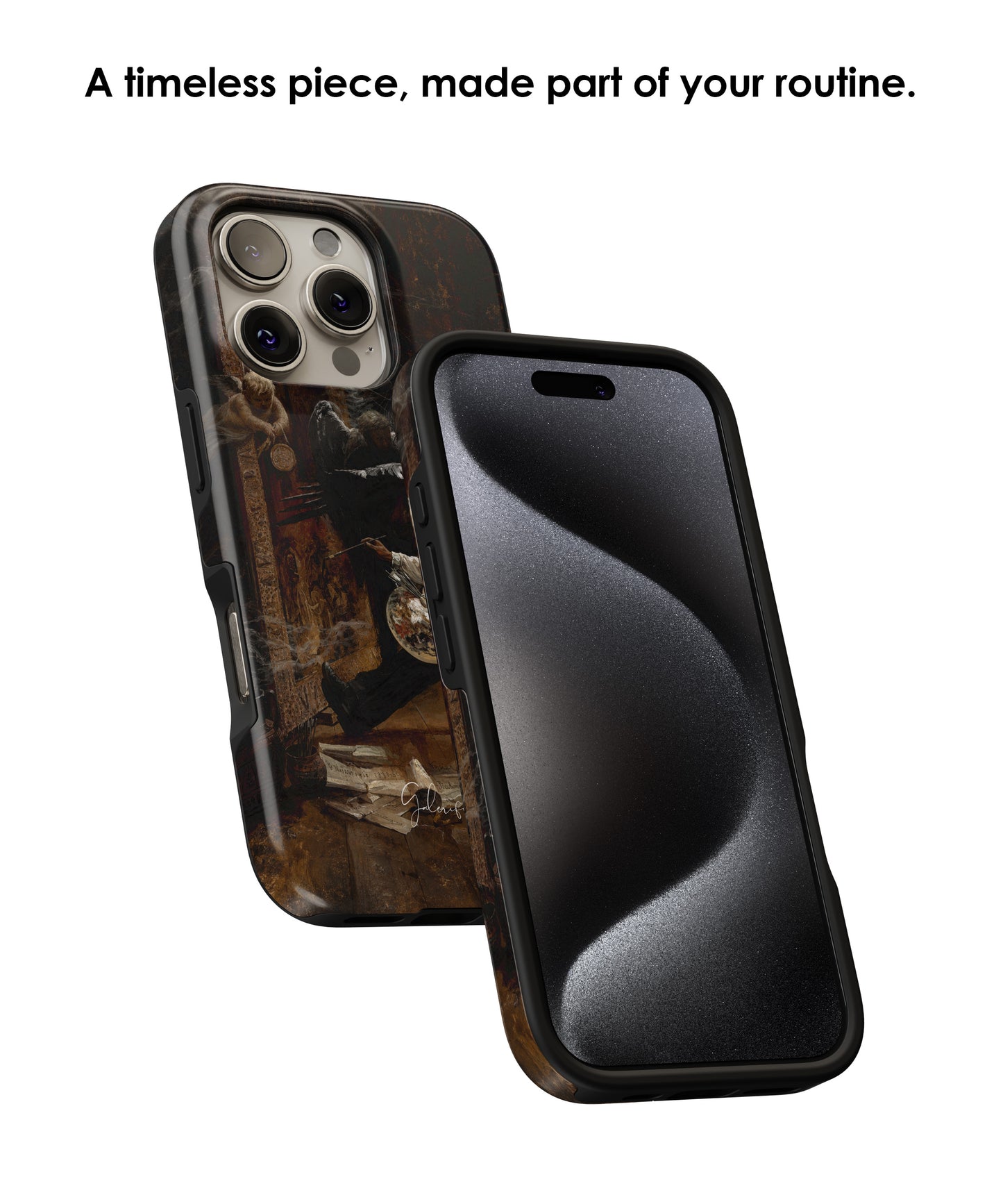 A Satire on the Criticism of Witkiewicz by Wojciech Piechowski iPhone Case