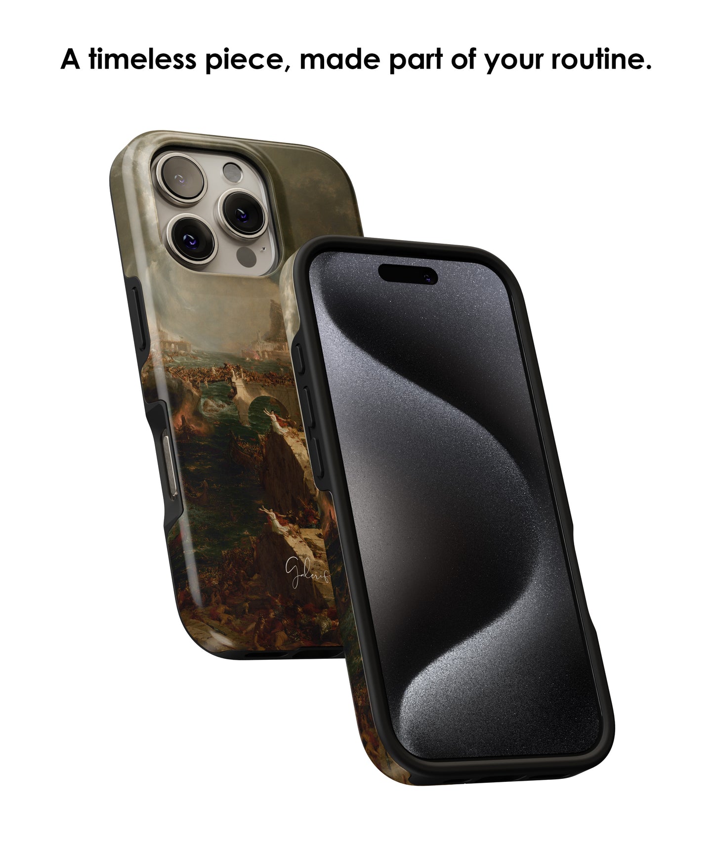 The Course of Empire: Destruction by Thomas Cole MagSafe iPhone Case