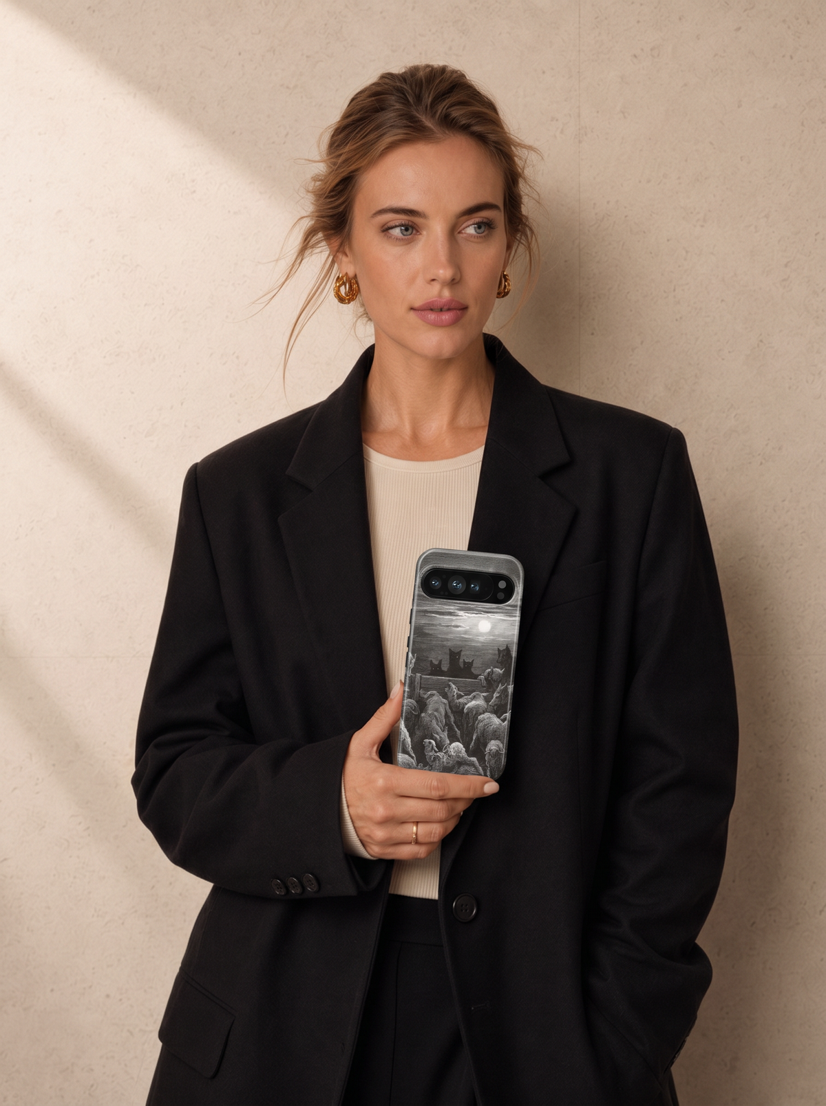 The Wolves and The Sheep by Gustave Doré Google Pixel Case
