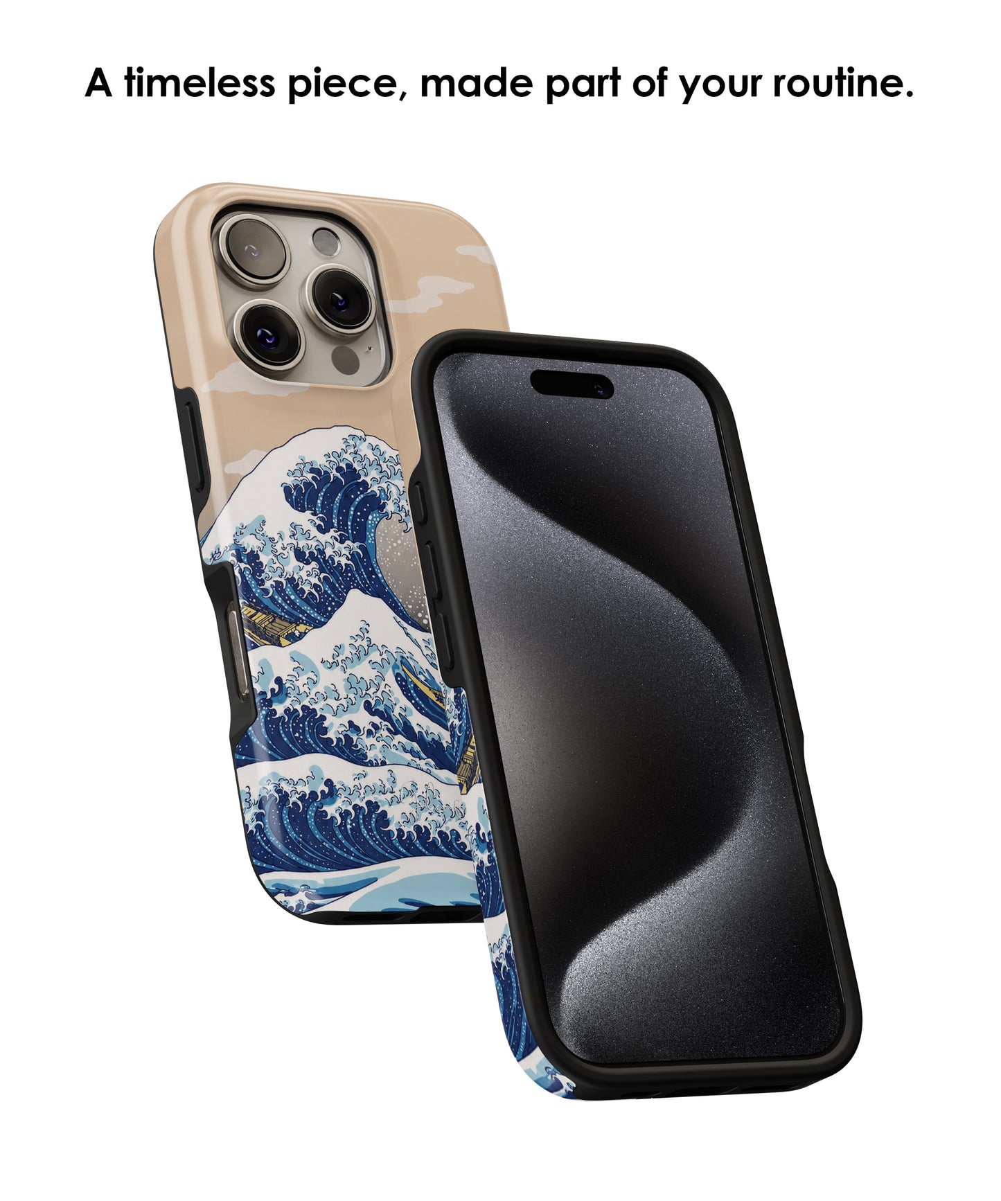 Under the Wave off Kanagawa by Katsushika Hokusai iPhone Case