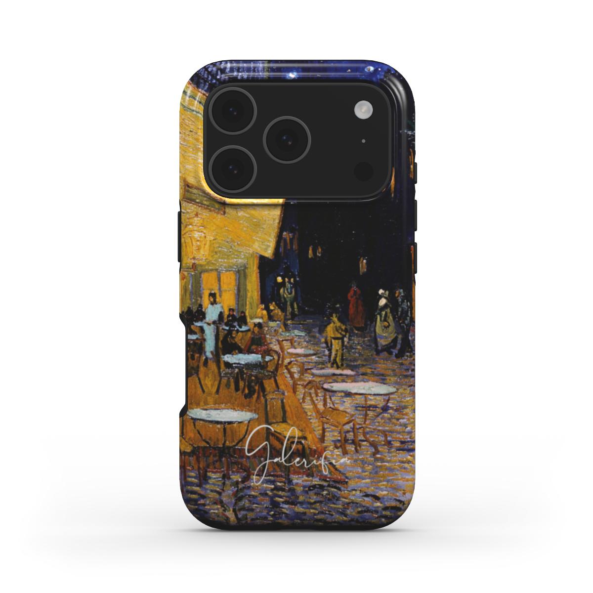 Café Terrace at Night by Vincent van Gogh iPhone Case