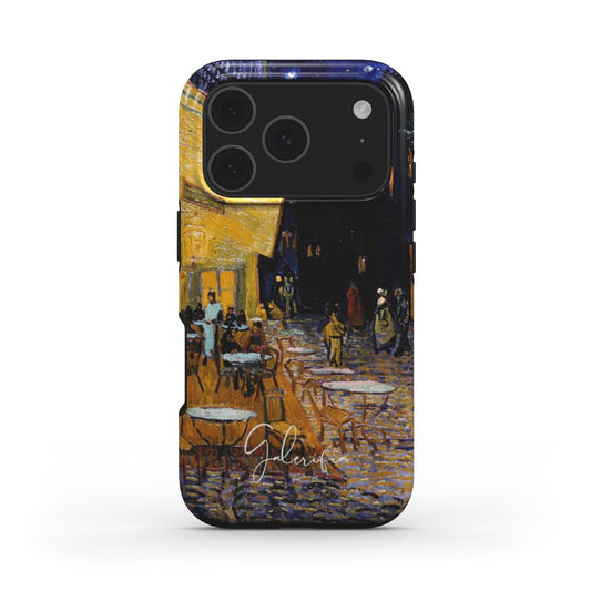 Café Terrace at Night by Vincent van Gogh iPhone Case