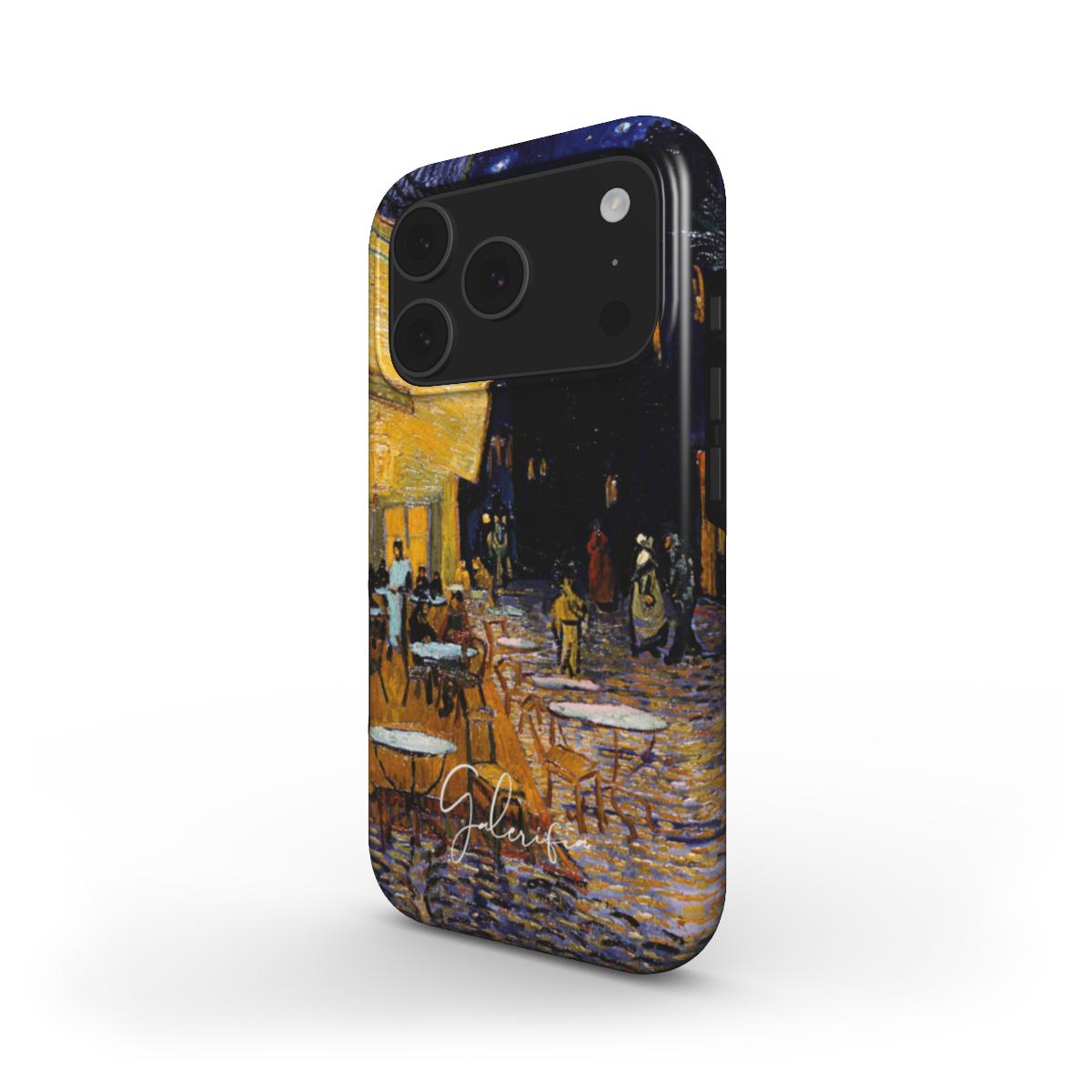 Café Terrace at Night by Vincent van Gogh iPhone Case