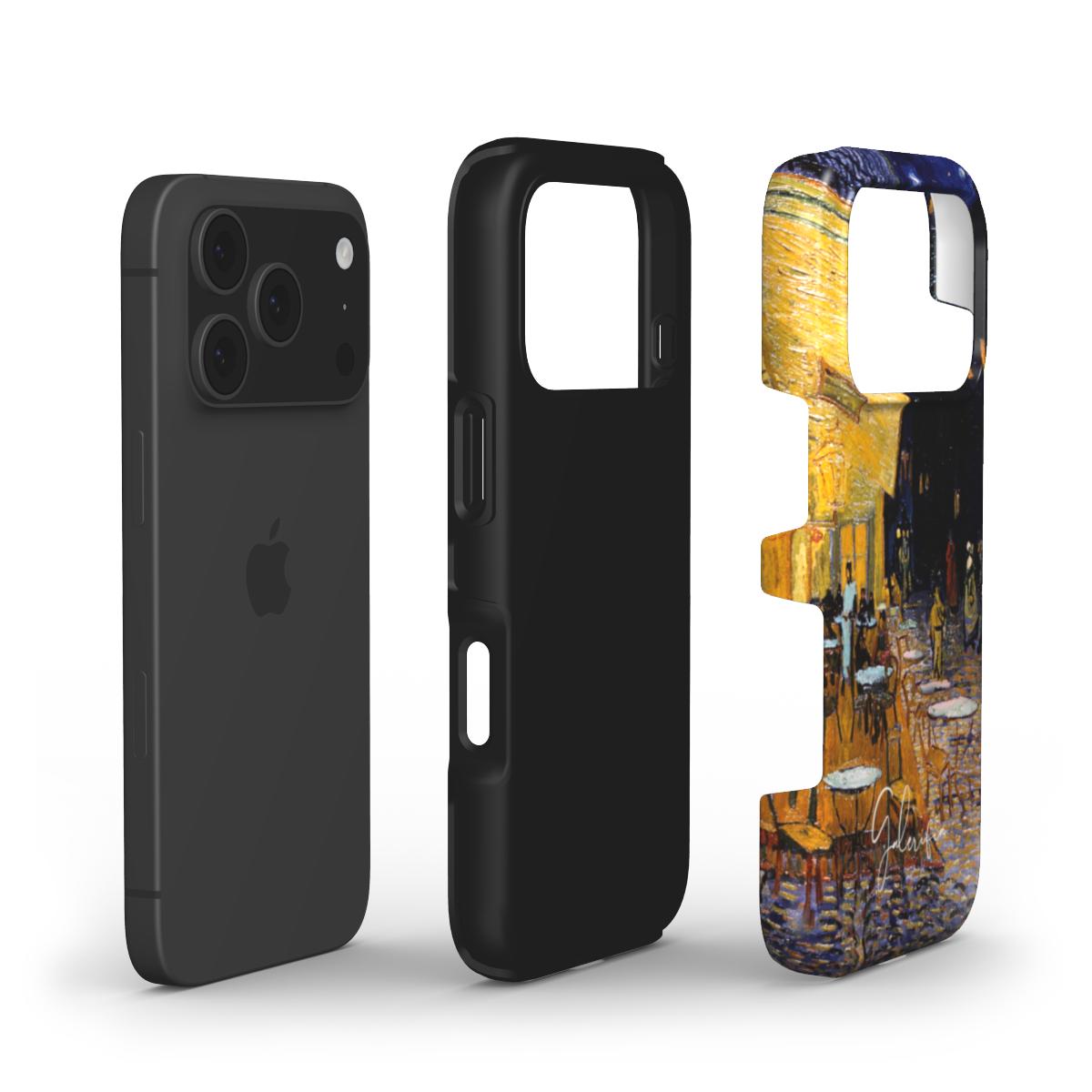 Café Terrace at Night by Vincent van Gogh iPhone Case