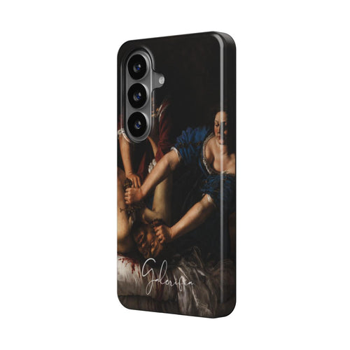 Judith Beheading Holofernes by Artemisia Gentileschi Samsung Galaxy Case