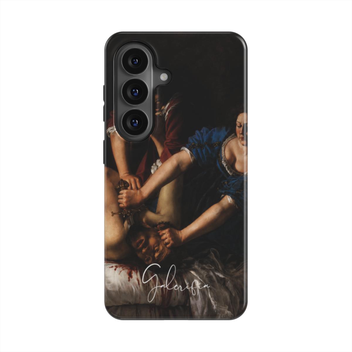 Judith Beheading Holofernes by Artemisia Gentileschi Samsung Galaxy Case