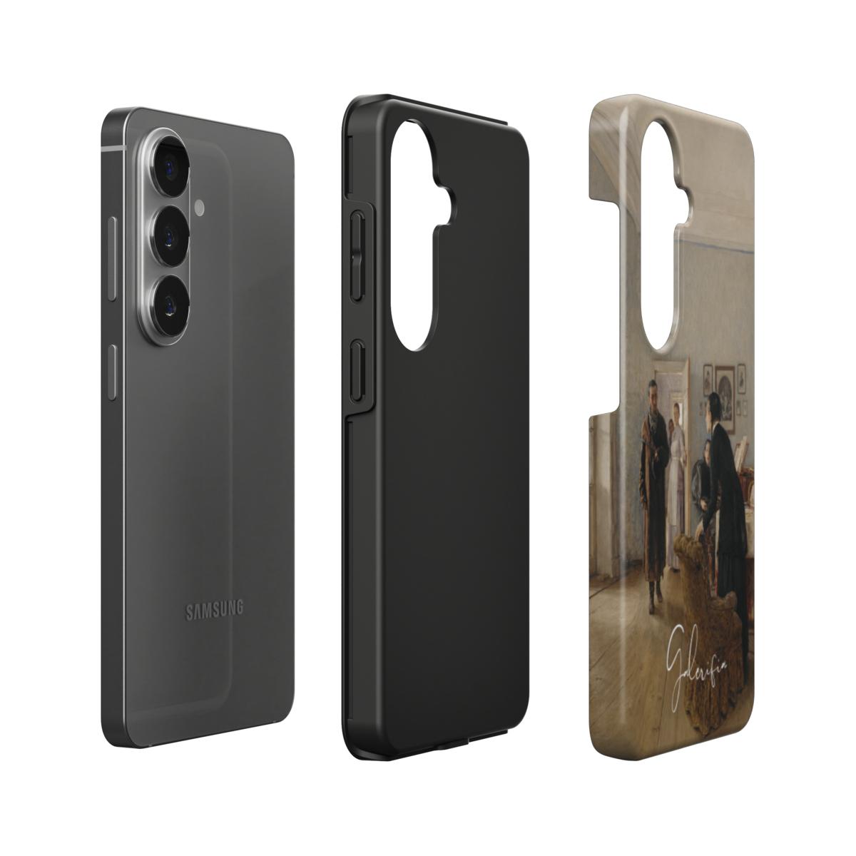 They Did Not Expect Him by Ilya Repin Samsung Galaxy Case