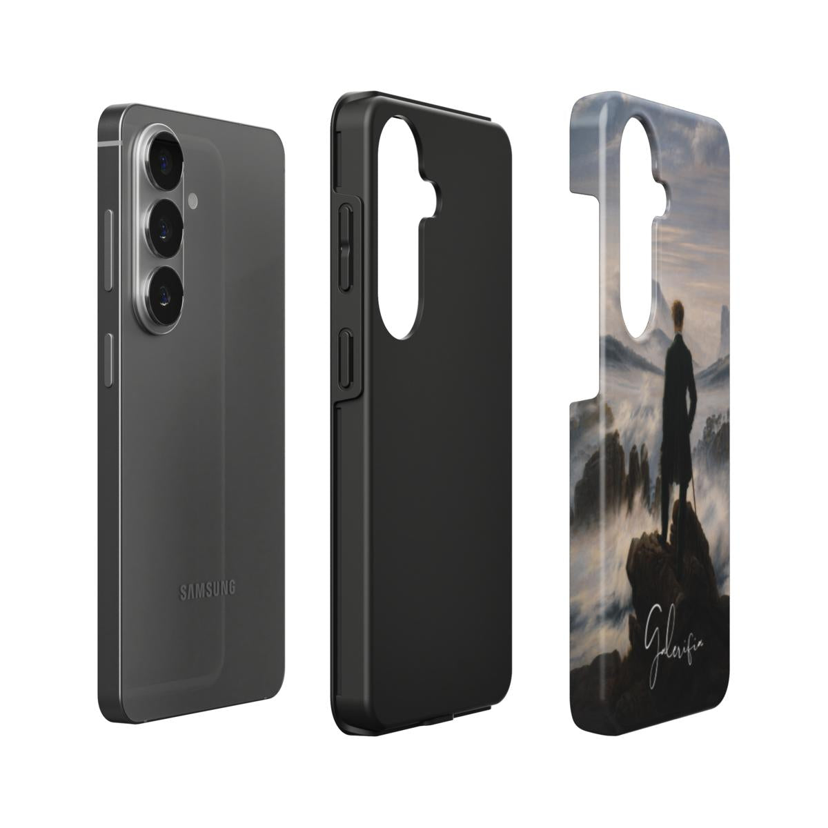 Wanderer above the Sea of Fog by Caspar David Friedrich Samsung Galaxy Case