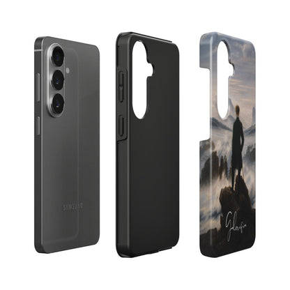 Wanderer above the Sea of Fog by Caspar David Friedrich Samsung Galaxy Case