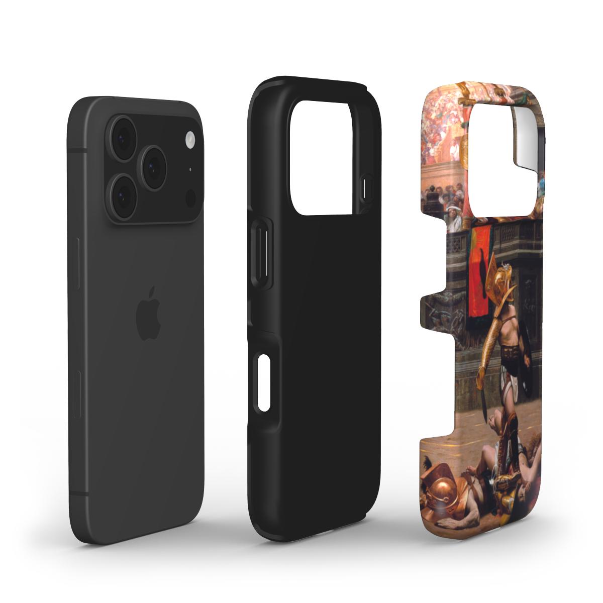 Pollice Verso by Jean-Léon Gérôme iPhone Case