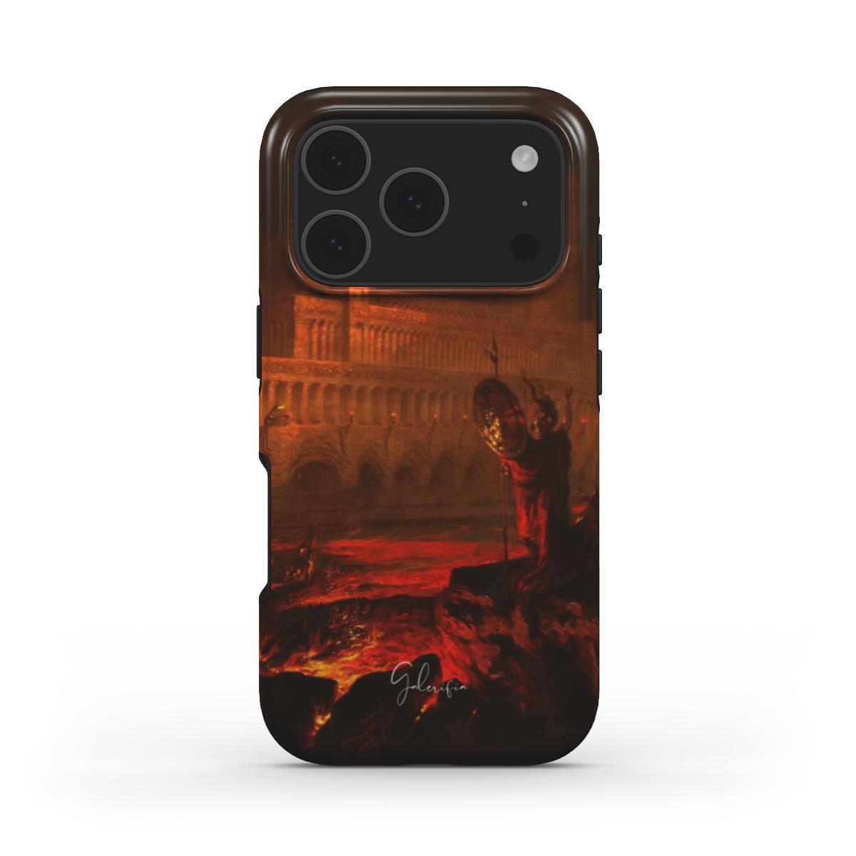 Pandemonium by John Martin iPhone Case