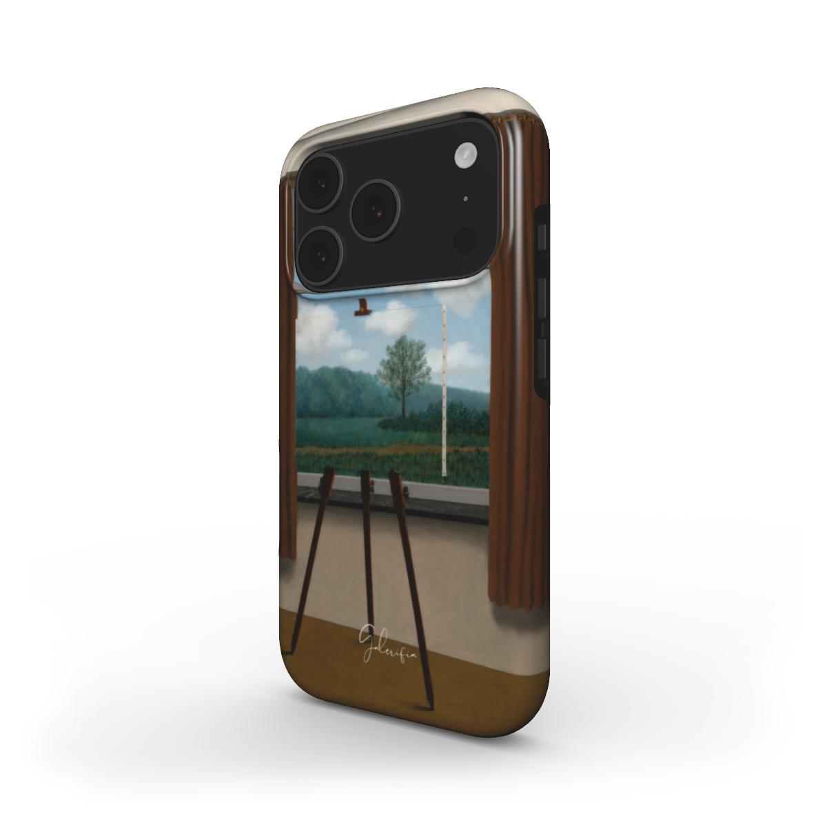 La condition humaine by René Magritte iPhone Case