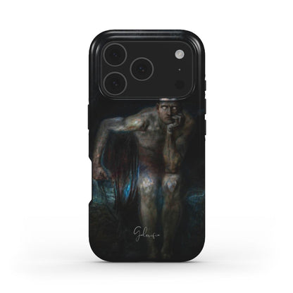 Lucifer by Franz von Stuck iPhone Case