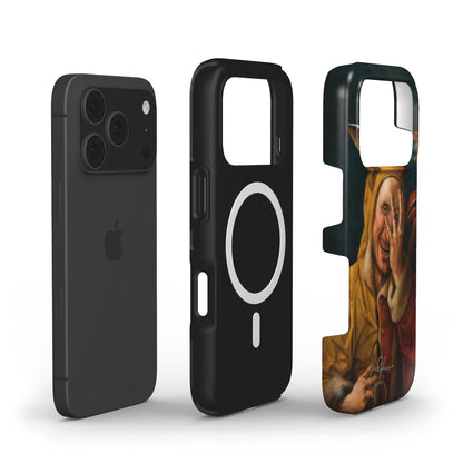 Laughing Fool Attributed to Jacob Cornelisz. van Oostsanen MagSafe iPhone Case