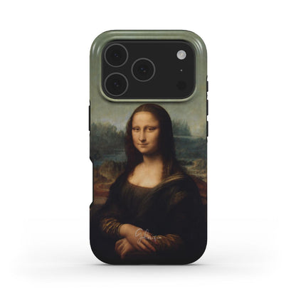 Mona Lisa by Leonardo da Vinci iPhone Case