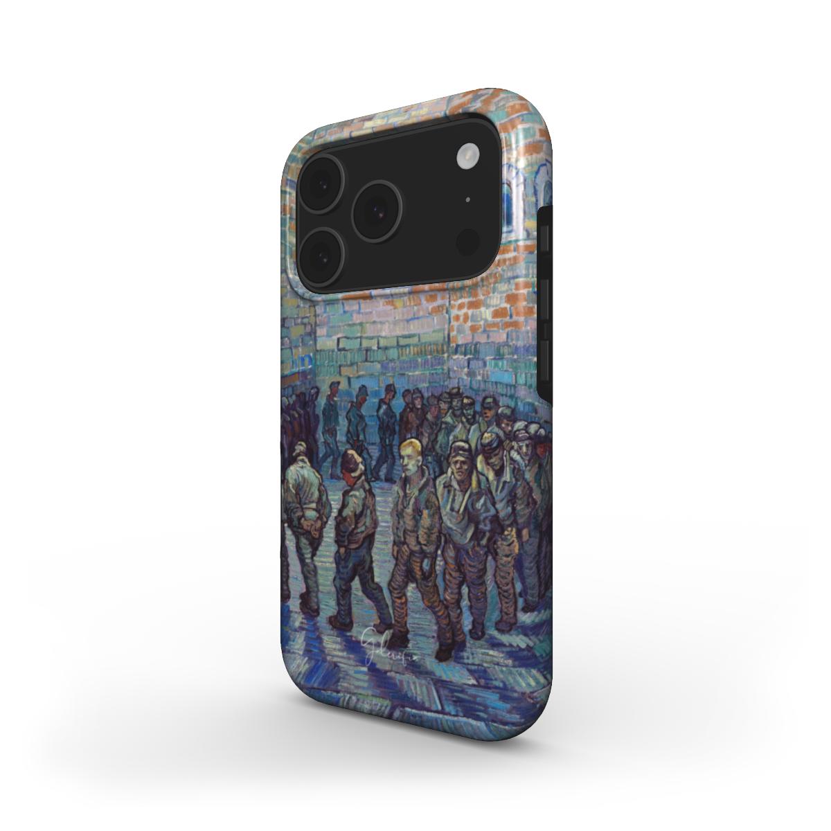 Prisoners Exercising by Vincent van Gogh MagSafe iPhone Case