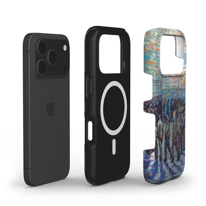 Prisoners Exercising by Vincent van Gogh MagSafe iPhone Case