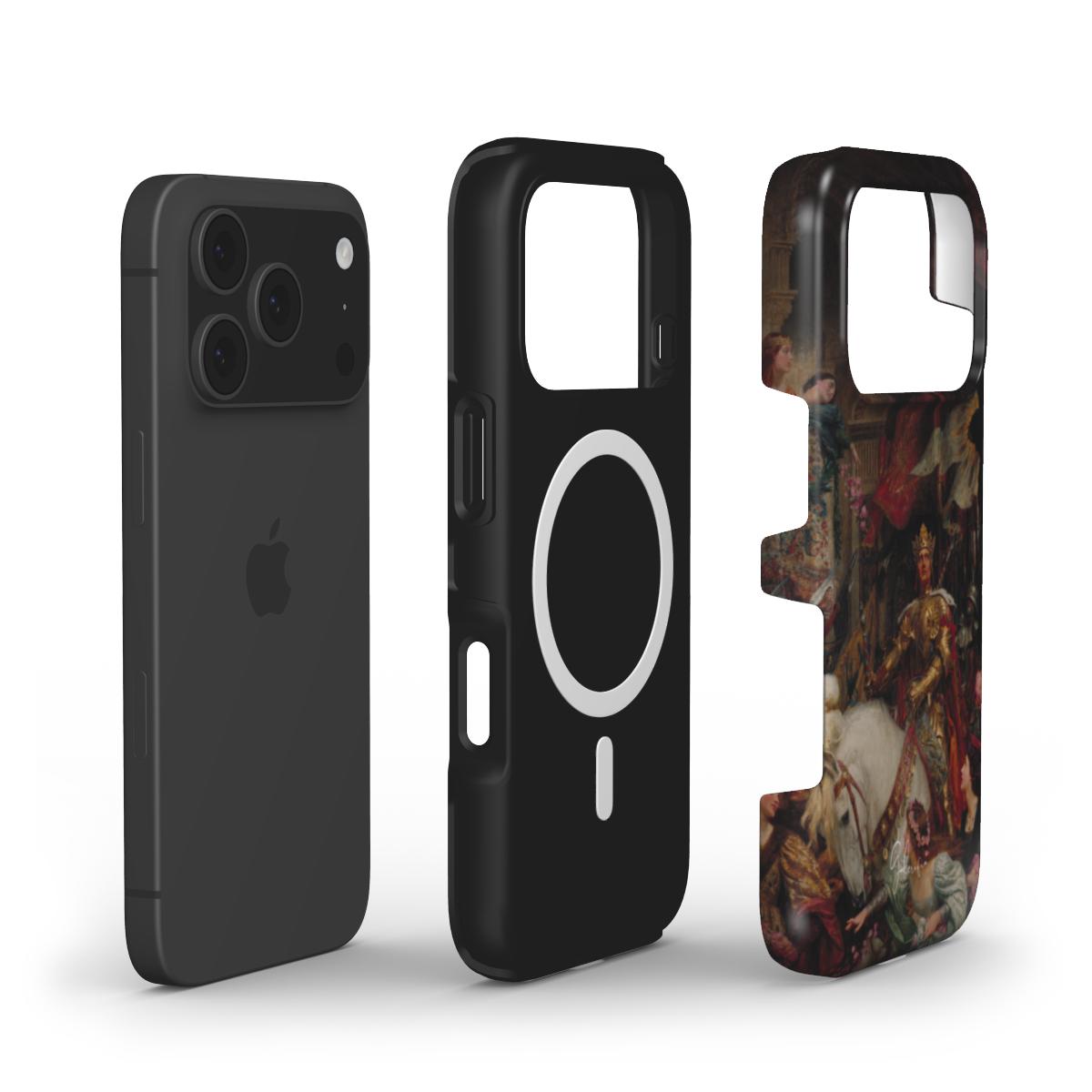 The Two Crowns by Sir Frank Dicksee MagSafe iPhone Case