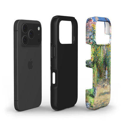 The Artist's Garden at Vétheuil by Claude Monet iPhone Case