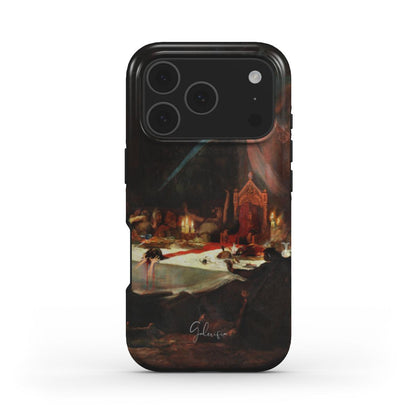 The Black Mass by Martin van Maële iPhone Case