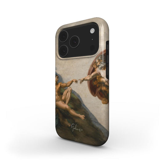 The Creation of Adam by Michelangelo iPhone Case