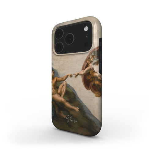 The Creation of Adam by Michelangelo MagSafe iPhone Case
