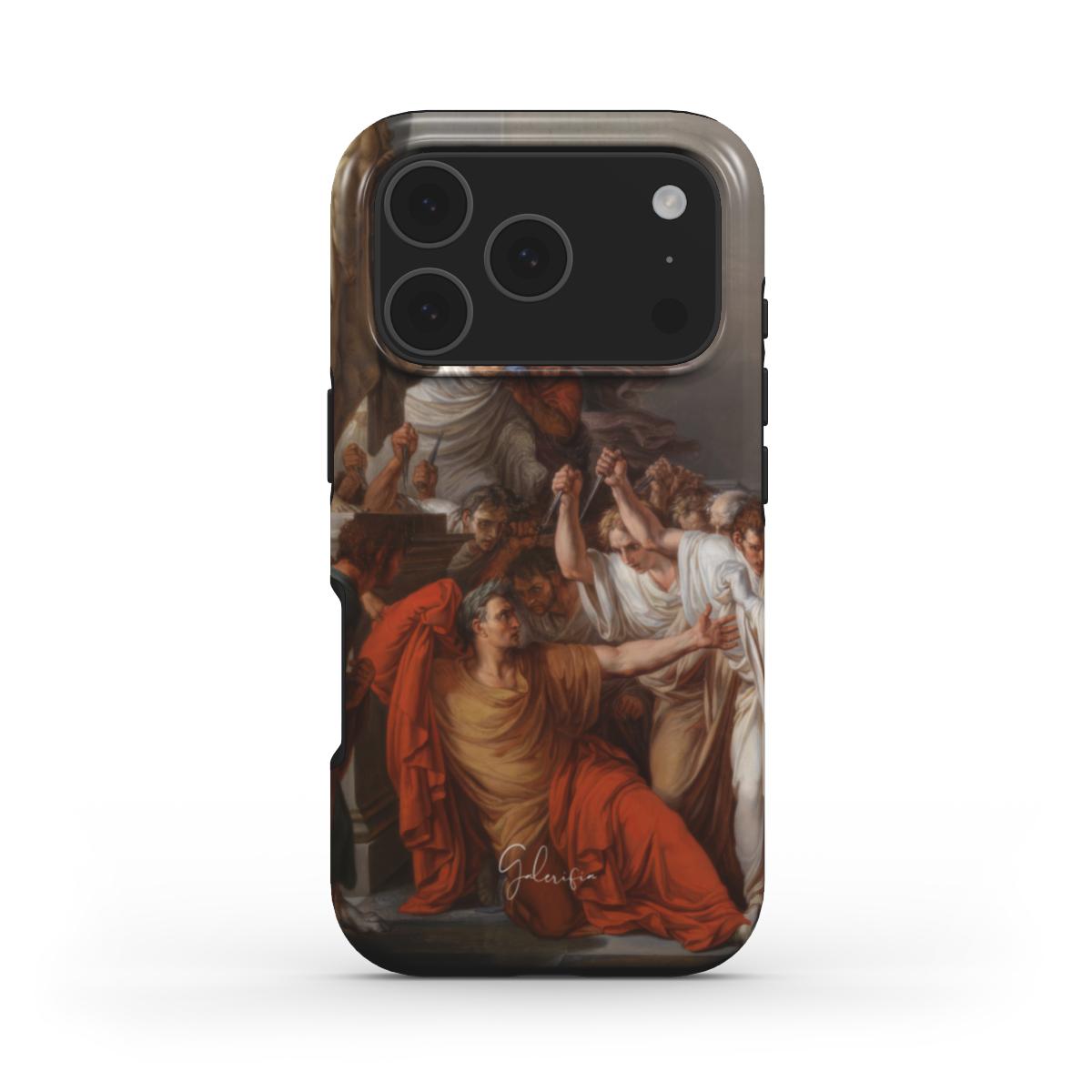 The Death of Julius Caesar by Vincenzo Camuccini MagSafe iPhone Case