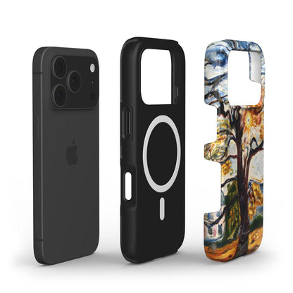 The Oak by Edvard Munch MagSafe iPhone Case