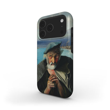 The Old Fisherman by Tivadar Kosztka Csontváry iPhone Case