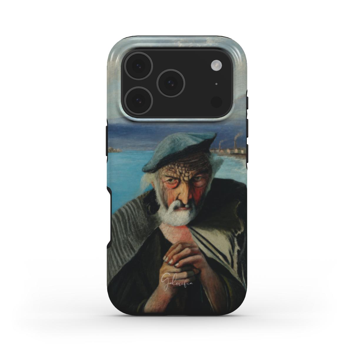 The Old Fisherman by Tivadar Kosztka Csontváry iPhone Case
