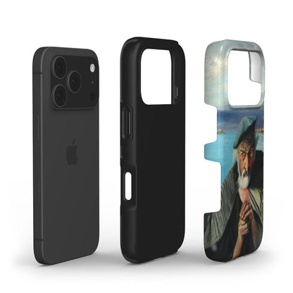 The Old Fisherman by Tivadar Kosztka Csontváry iPhone Case