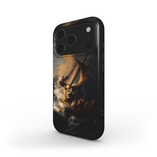 The Storm on the Sea of Galilee by Rembrandt van Rijn iPhone Case