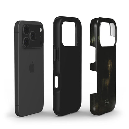 The Vision of Saint Hubert Inspired by Gustave Moreau iPhone Case