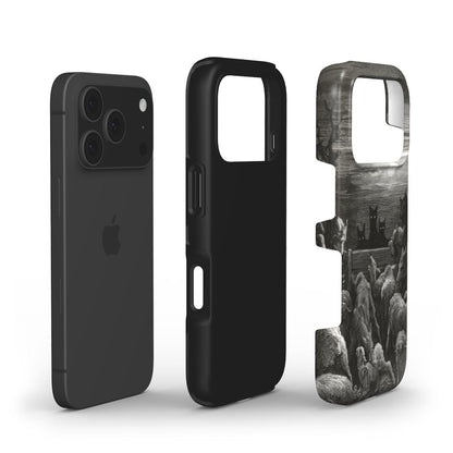 The Wolves and the Sheep by Gustave Doré iPhone Case