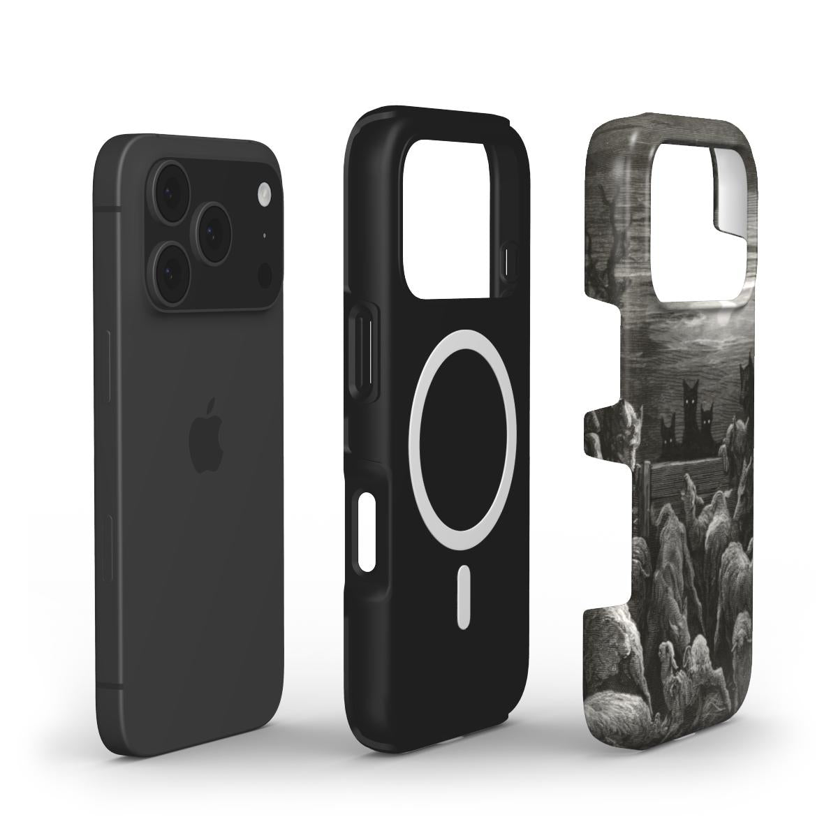 The Wolves and the Sheep by Gustave Doré MagSafe iPhone Case