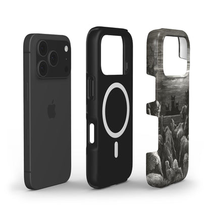 The Wolves and the Sheep by Gustave Doré MagSafe iPhone Case