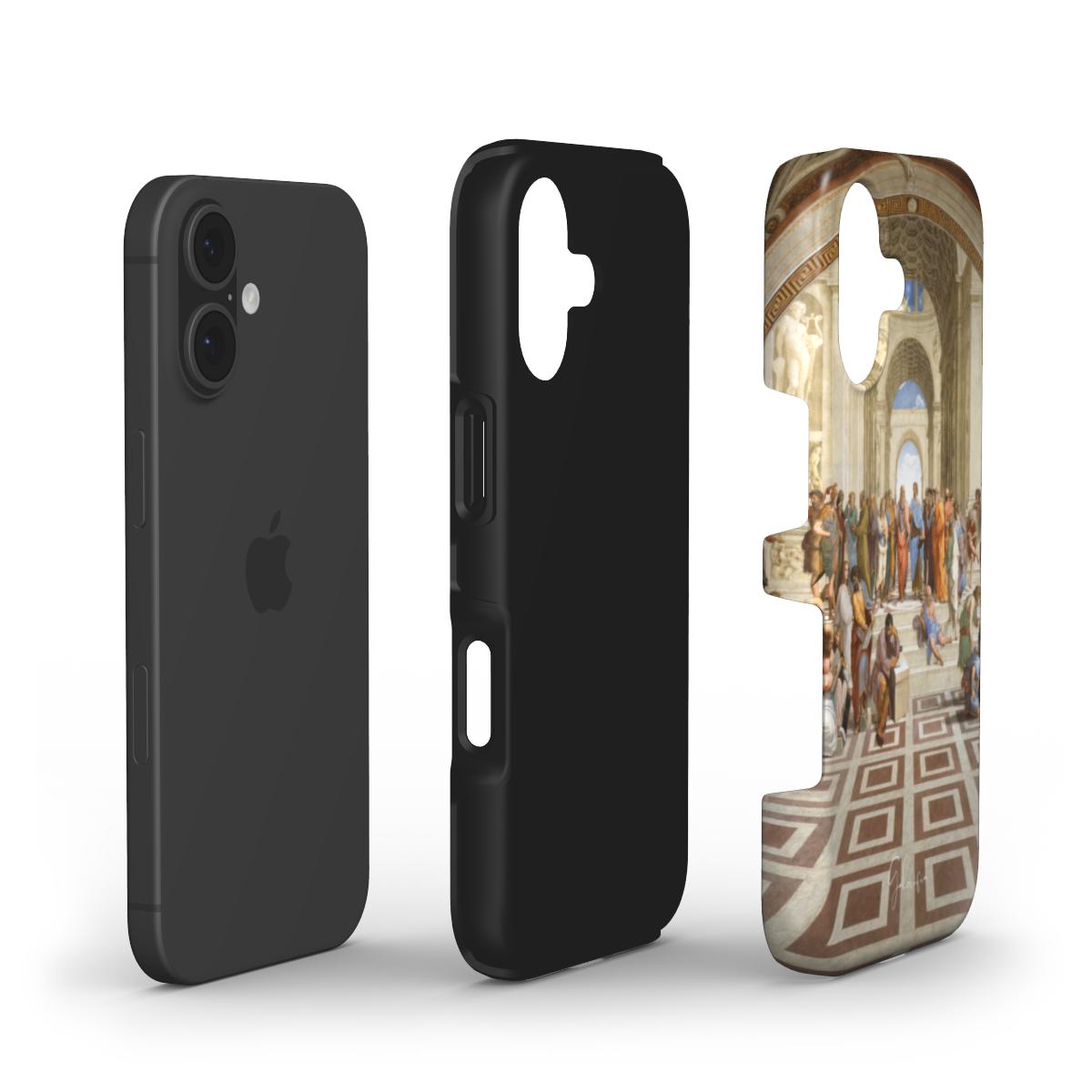 The School of Athens by Raphael iPhone Case
