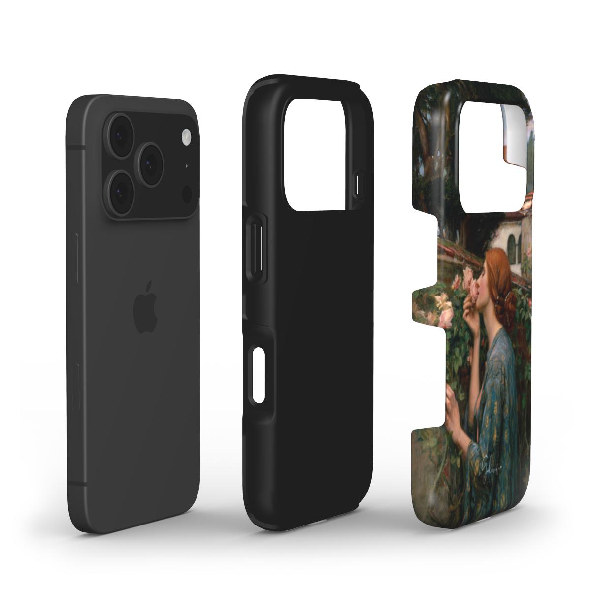 The Soul of the Rose by John William Waterhouse iPhone Case