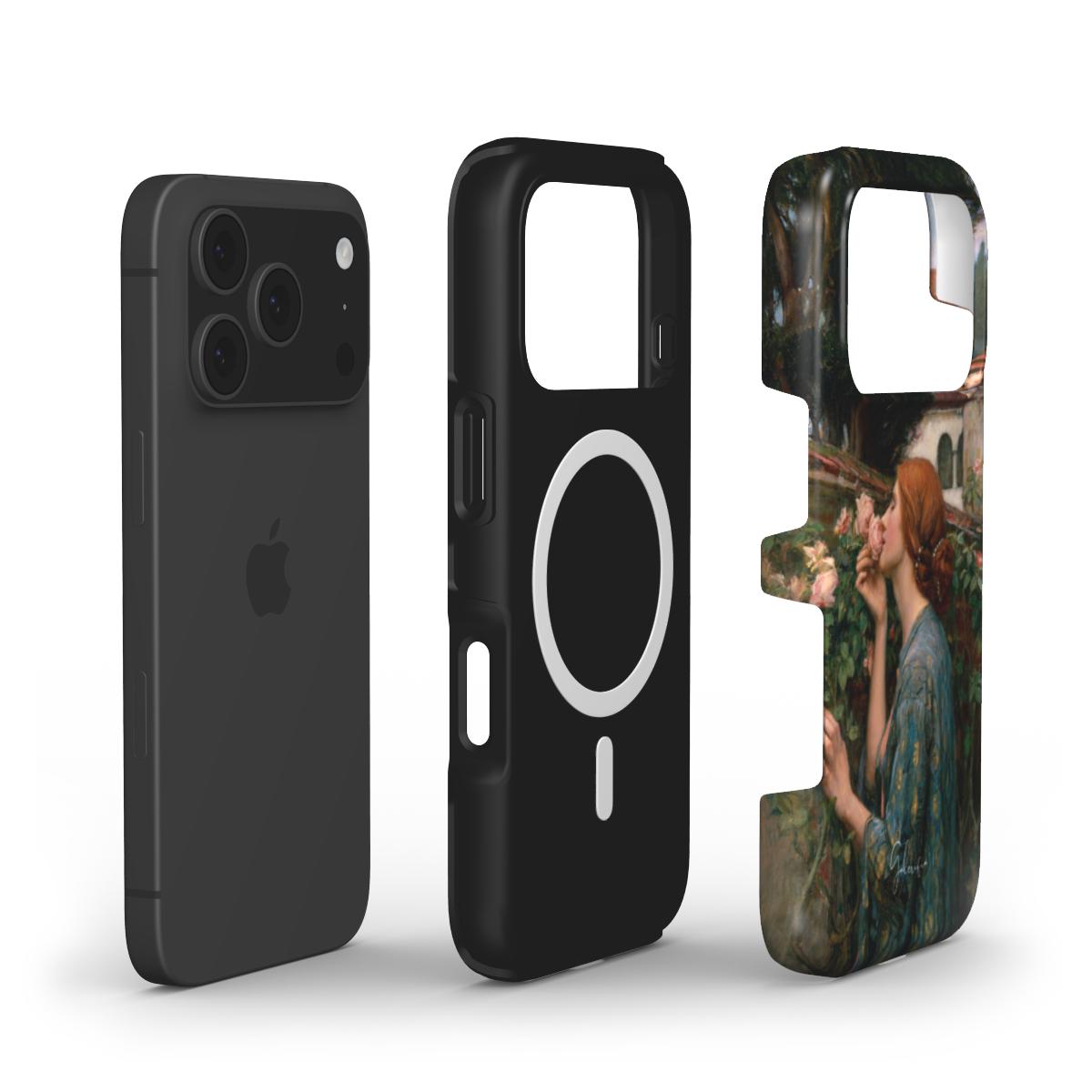 The Soul of the Rose by John William Waterhouse MagSafe iPhone Case