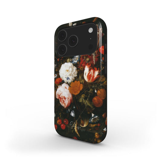 Vase of Flowers by Jan Davidsz. de Heem iPhone Case