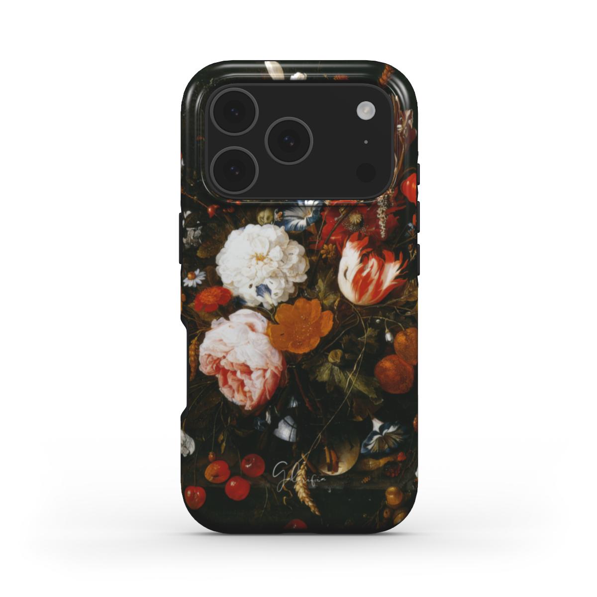 Vase of Flowers by Jan Davidsz. de Heem iPhone Case