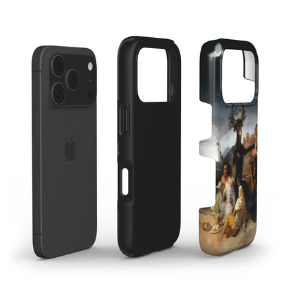 Witches' Sabbath by Francisco Goya iPhone Case