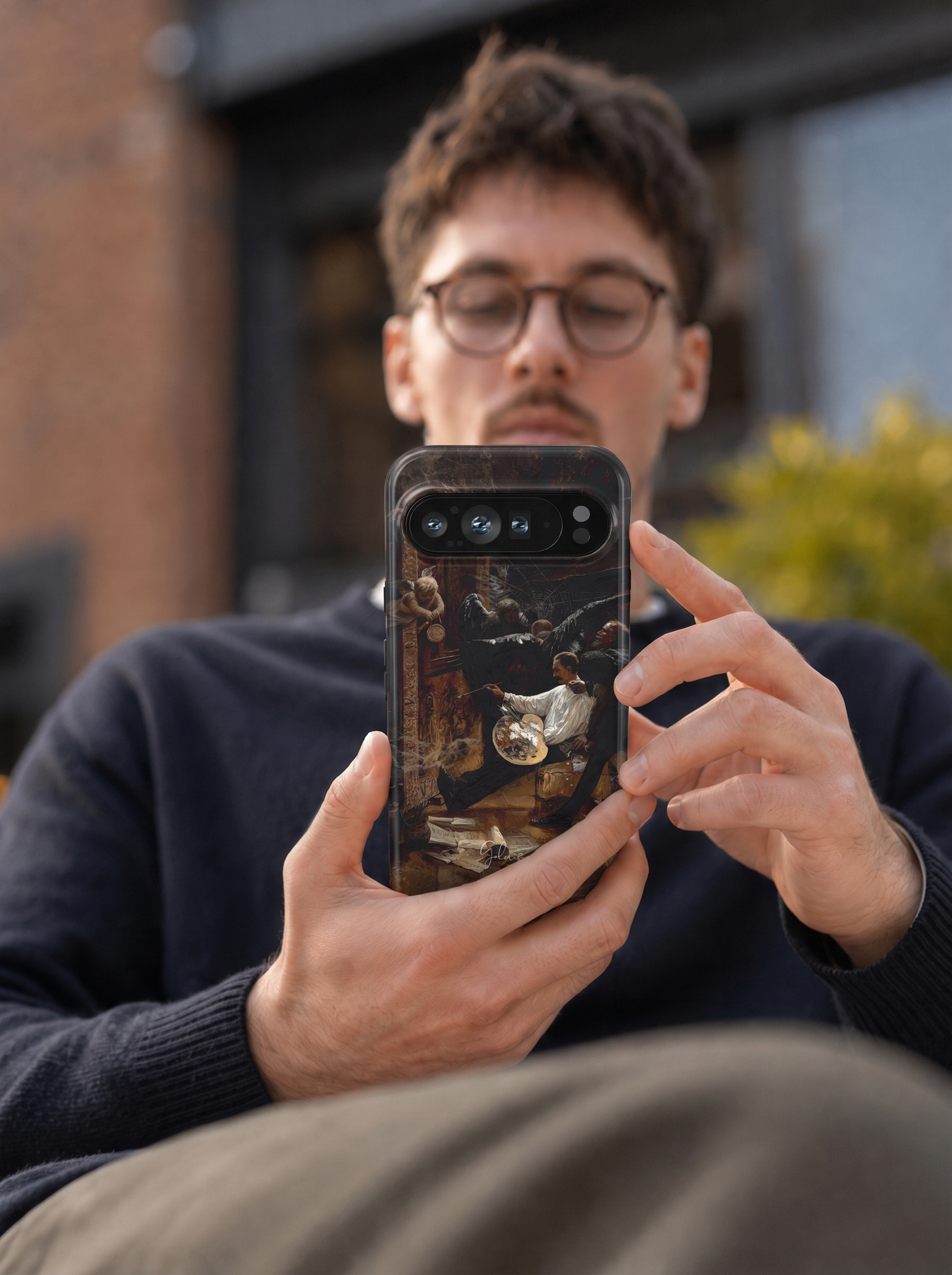 A Satire on the Criticism of Witkiewicz by Wojciech Piechowski Google Pixel Case