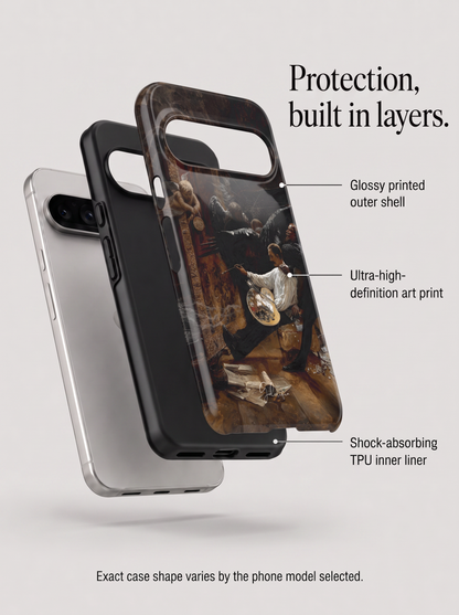 A Satire on the Criticism of Witkiewicz by Wojciech Piechowski Google Pixel Case