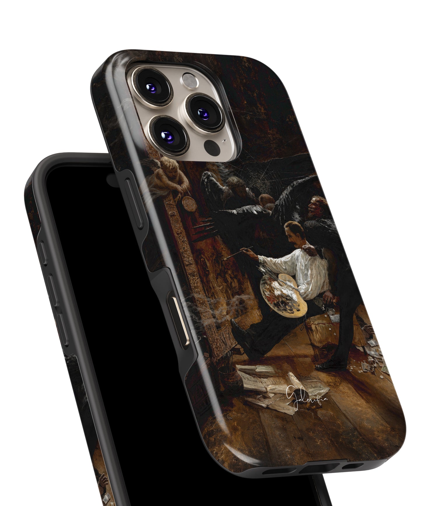 A Satire on the Criticism of Witkiewicz by Wojciech Piechowski iPhone Case