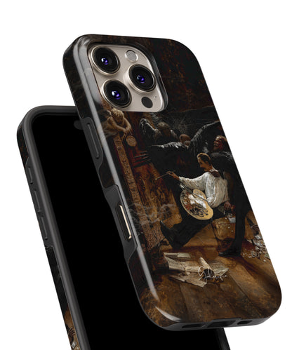 A Satire on the Criticism of Witkiewicz by Wojciech Piechowski iPhone Case