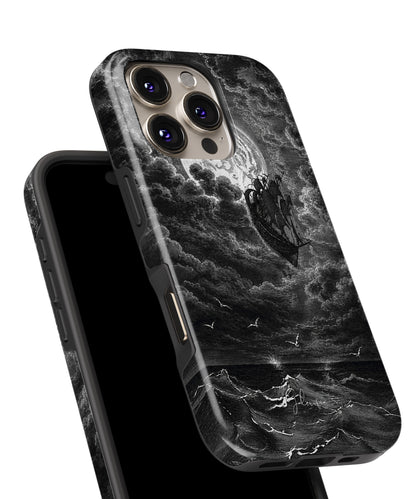 A Voyage to the Moon by Gustave Doré MagSafe iPhone Case