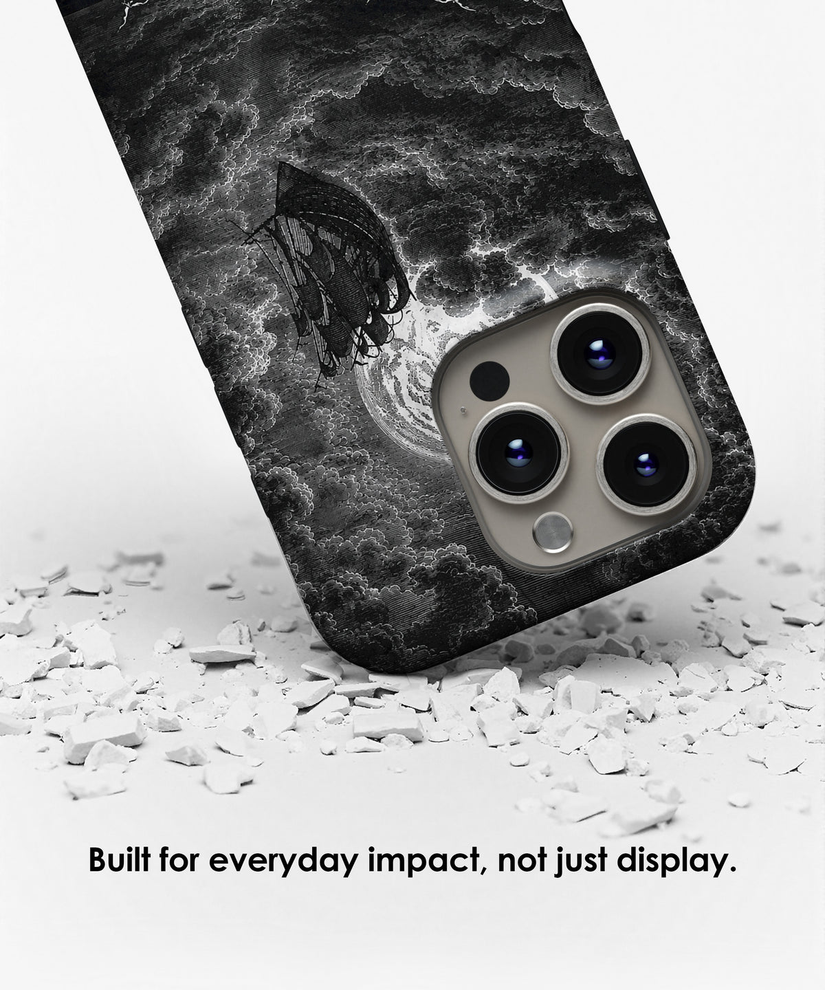 A Voyage to the Moon by Gustave Doré MagSafe iPhone Case